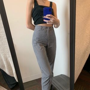 Brandy Melville Gingham Tilden pants